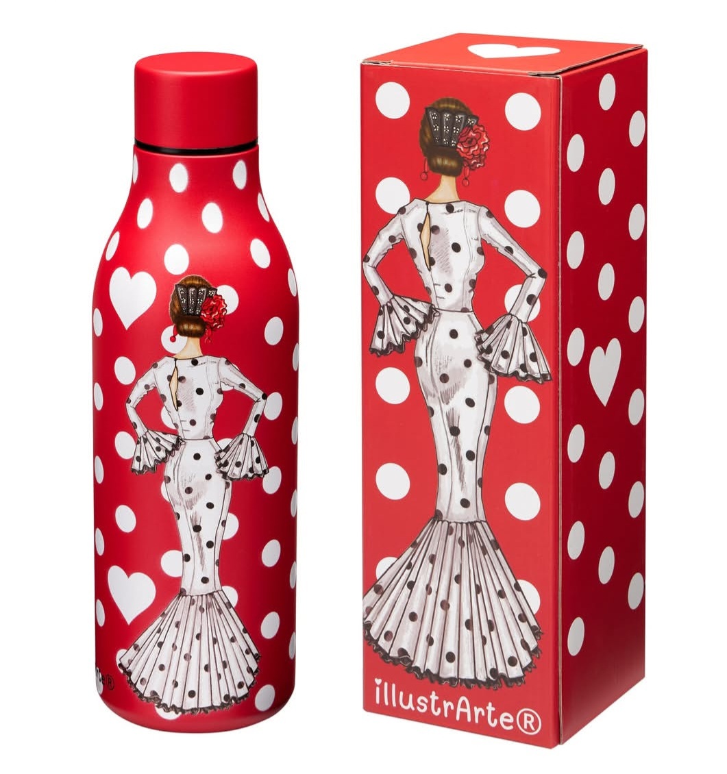 Botella María Rojo