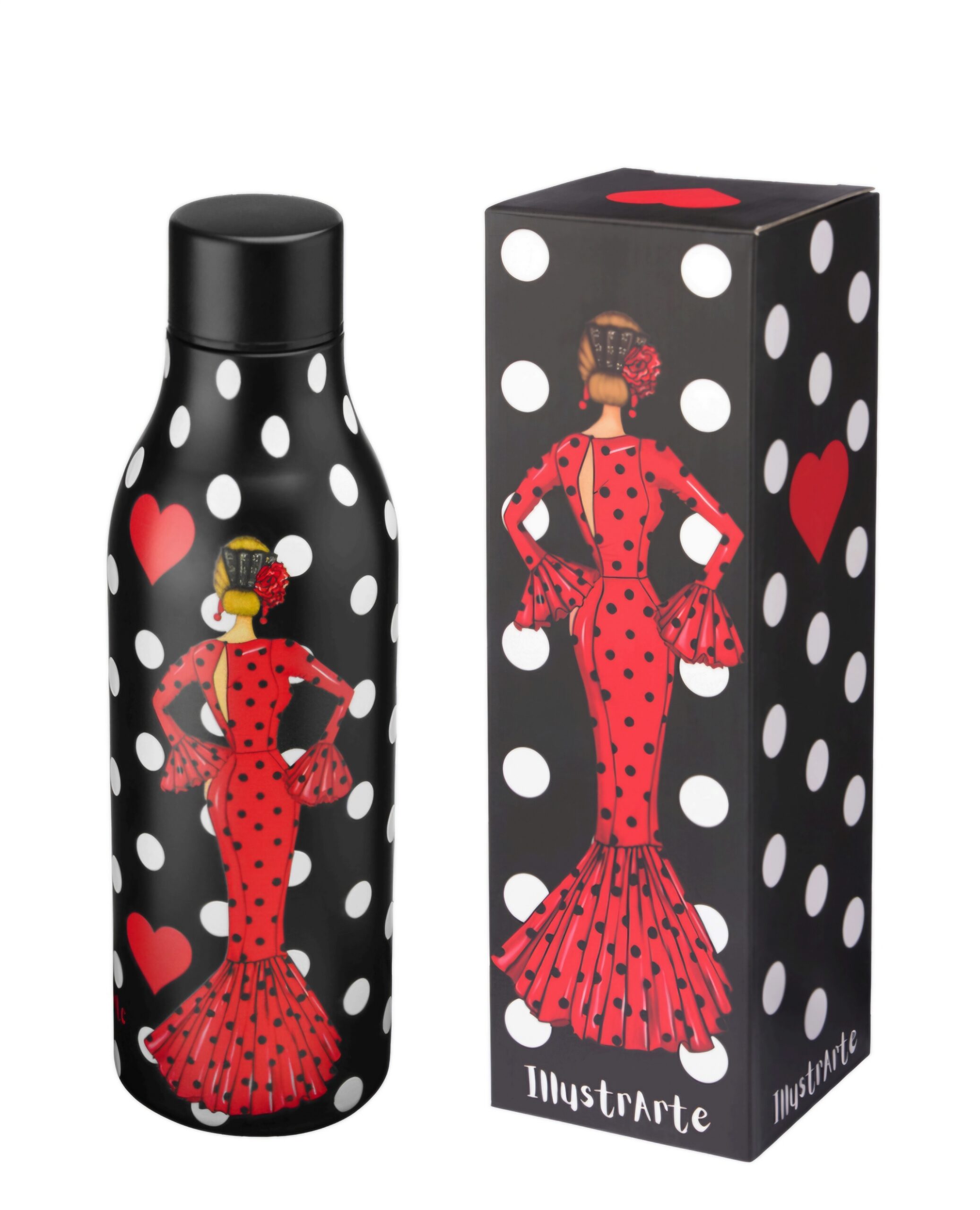 Botella María Negro