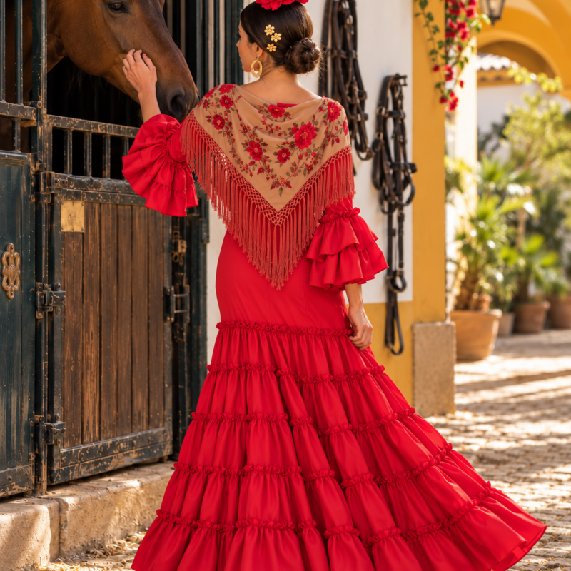 Traje Flamenca "Victoria"