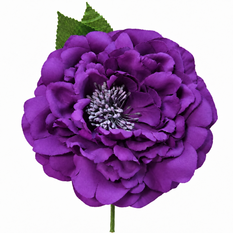 Flor Flamenca Estambres Morado