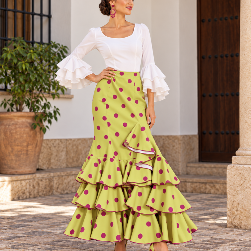 Falda Flamenca "Almonte"