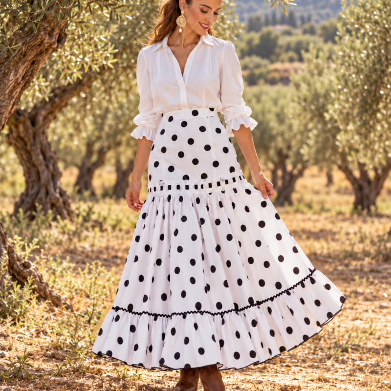 Falda Lunares "Jimena"