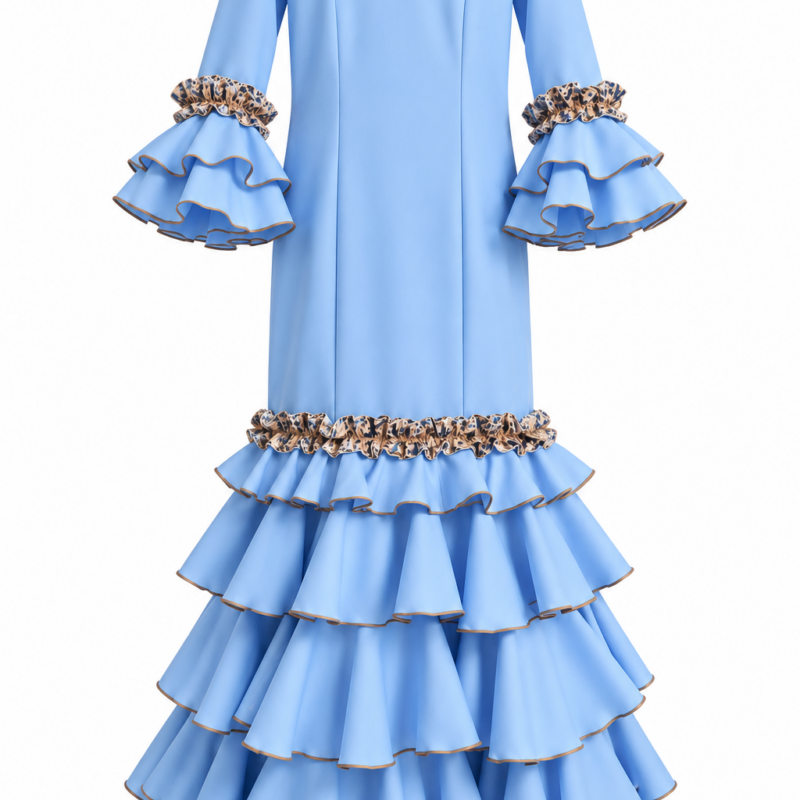 Maribel azul cielo T12 años