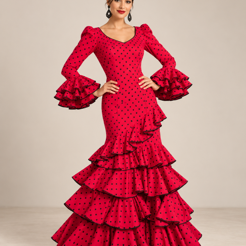 Traje Flamenca Mujer Macarena